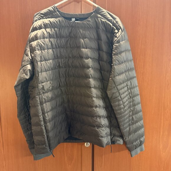 Lululemon Down Filled Sweatshirt Side 1/4 Zip Women's/unisex size L - Picture 6 of 7